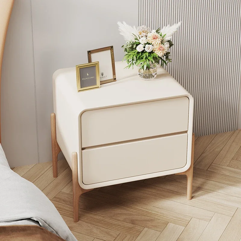 

Modern Bedroom Nightstands Nordic Drawers Minimalist Kids Bedside Table Organizers Aesthetic Center Nachttisch Home Furniture