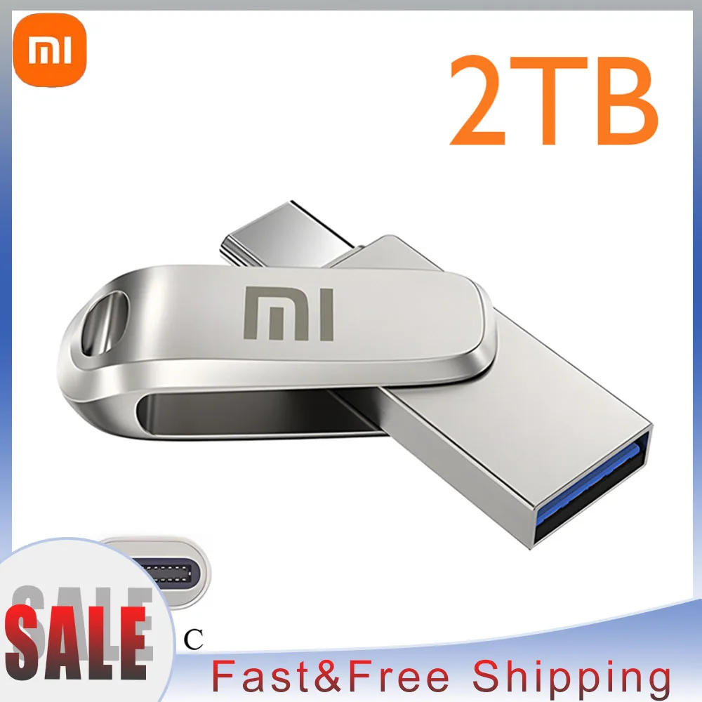 Xiaomi Flash Drives 2Tb Usb 3.0 Mini Ad Alta Velocità U Disk Pen Drive Metal Flash Disk 128Gb 256Gb Usb Flash Drive Per Telefono/Pc