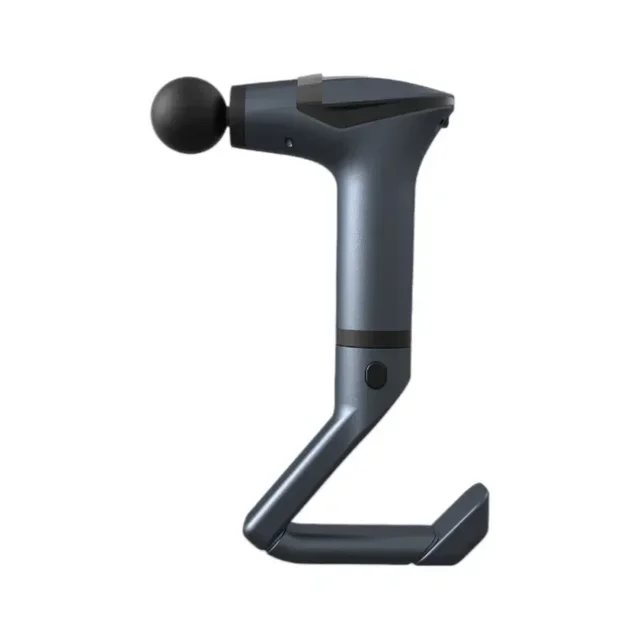 Extended Handle Massage Gun - RGB Light & Variable Speed Muscle Relaxation for Back/Legs Fitness Vibration Massager with Strap 5