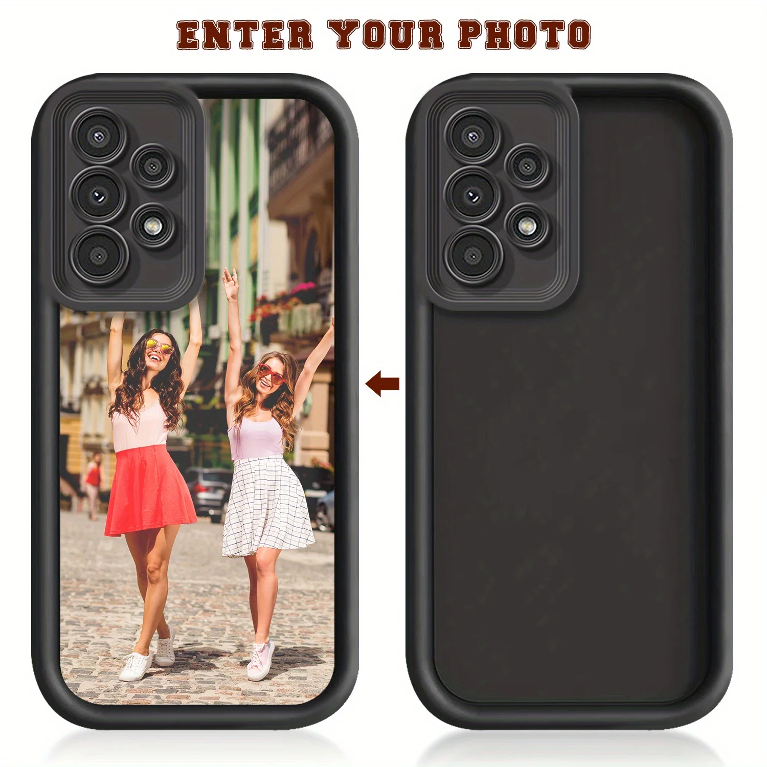 Custom DIY Selfie Photo Soft Phone Case