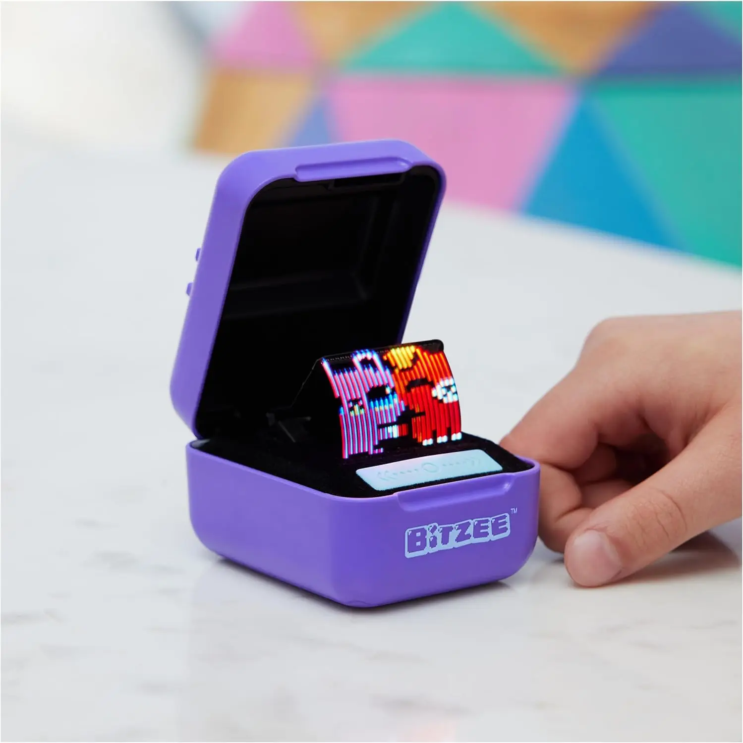 Interactive Toy Digital Pet with 15 Animals Inside, Virtual Electronic Pets React to Touch, Kids Toys for Girls and Boys