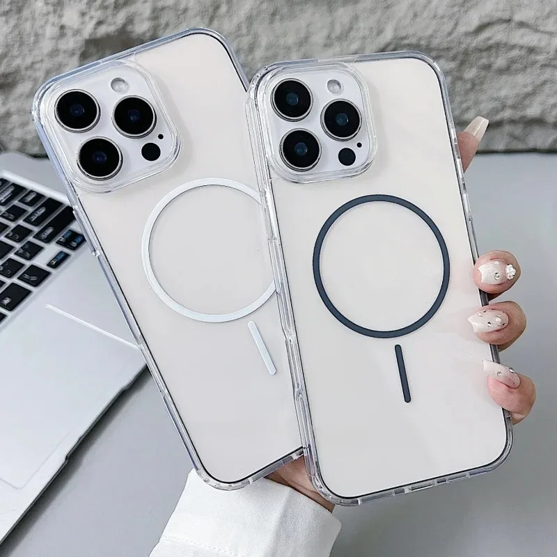 Minimalist Transparent Phone Case - Simple and Elegant Design