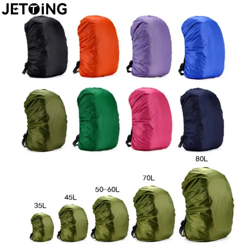 

Rain Cover Backpack 45L 80L Waterproof Bag Camo Tactical Outdoor Camping Hiking Climbing Dust Raincover