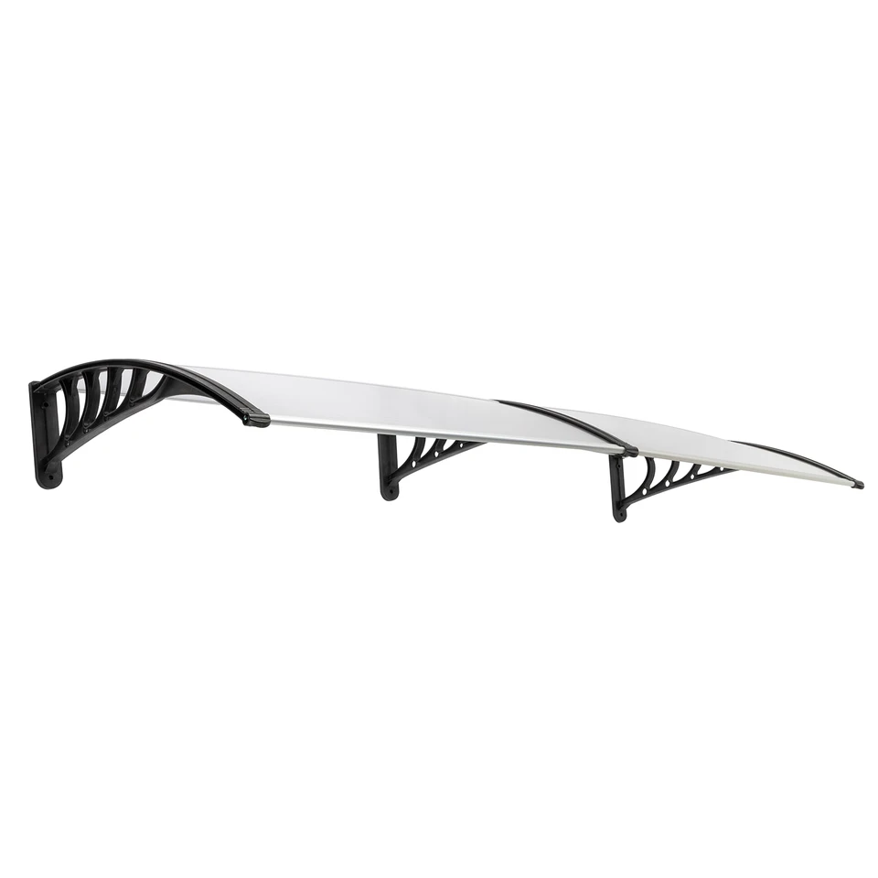 Household Door Window Rain Cover Holder Black