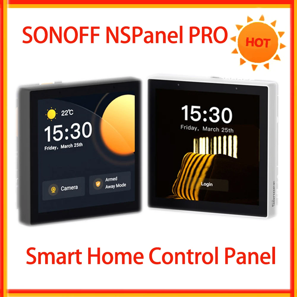 Sonoff NSPanel PRO Smart Home pannello di controllo Zigbee 3.0 Gateway  Bridge Hub termostato Stand tramite eWelink APP Alexa Google Home -  AliExpress
