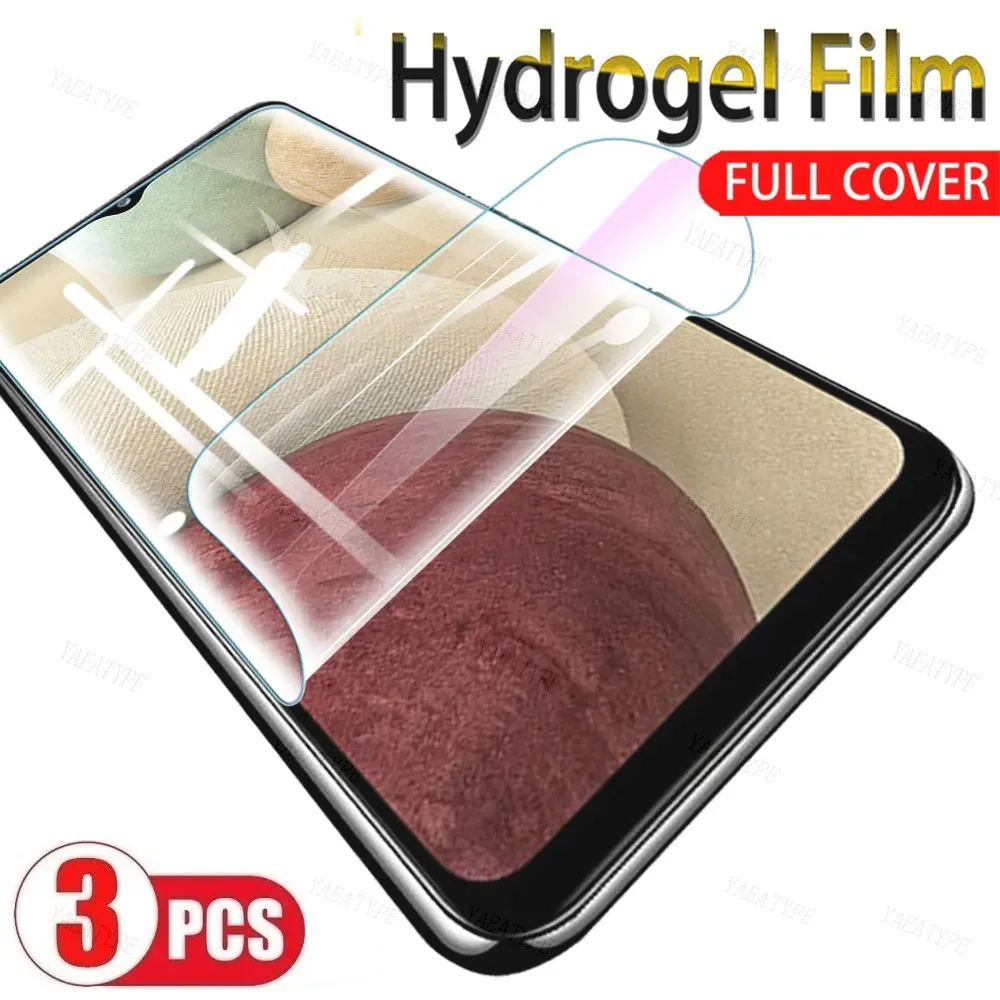 

3PCS Hydrogel Film for Samsung Galaxy A01 A02 A11 A12 A22 A32 A42 A52 A72 A21 A31 A41 A51 A71 A91 Film Phone Screen Protector