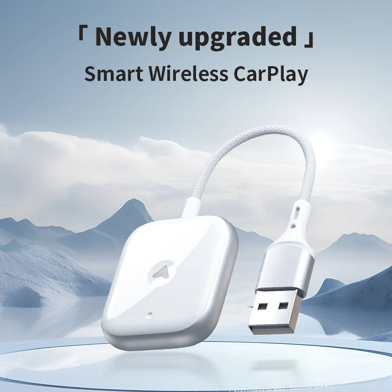Android Auto Wireless Adapter for Factory Wired Android Auto-Instant Connection, Converts Wired to Wireless, for Nissan Toyota