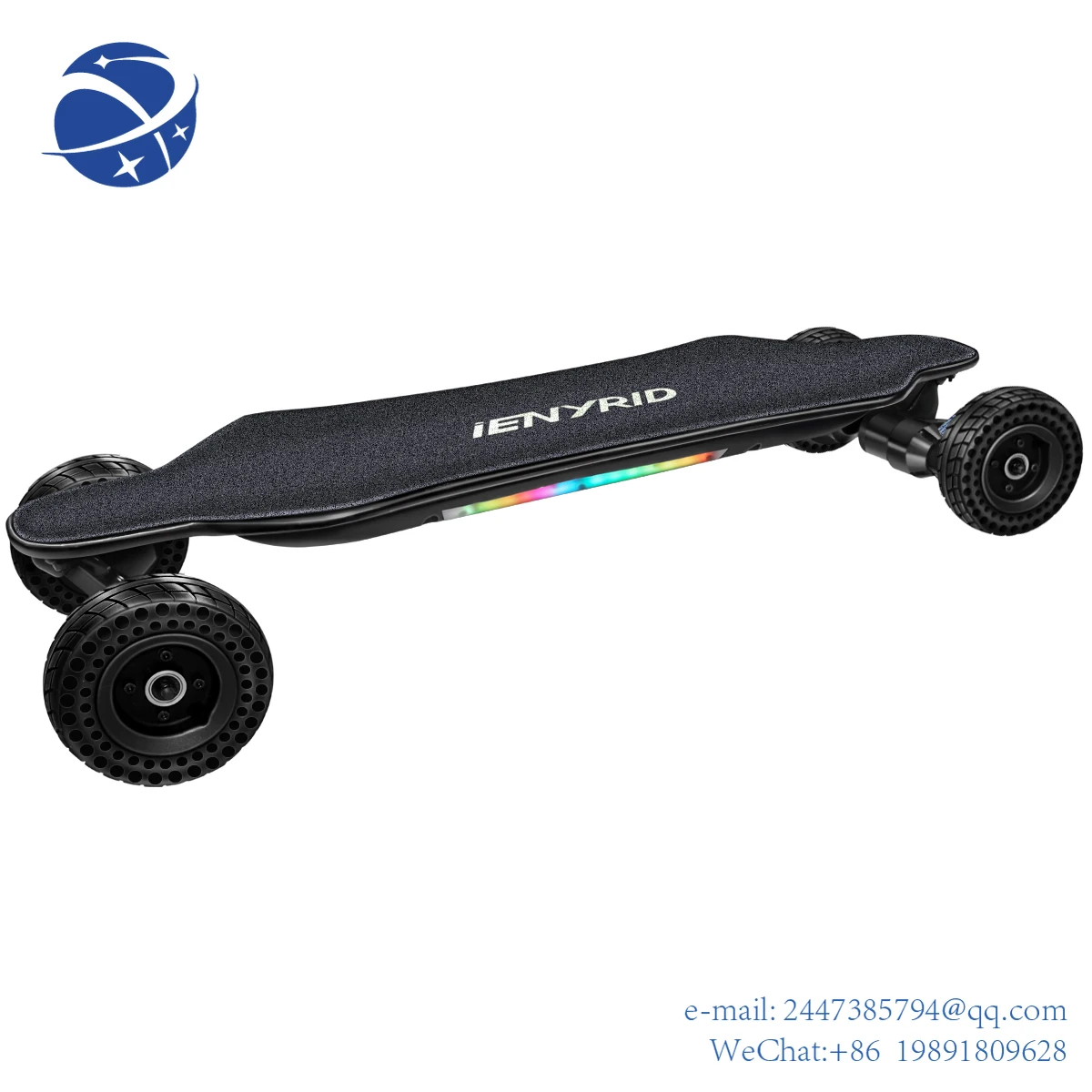 Yun YiUSA warehouse 4 wheel Electric SUV-skateboard Fast delivery time FCC ROHS CE electric skateboard is best warehouse supplies plastic time cards holder attendance rack goods organizer brackets