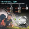 Fan, 40000mAh Rechargeable Battery Operated Fan, Auto-Oscillating Desk Fan with Remote & Hook & Led Light,4 Speeds 4 Timers, Fan 3