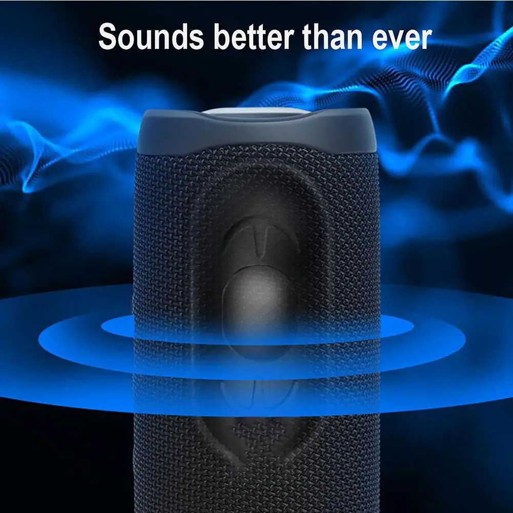 Altavoz inalámbrico Flip 6, Bluetooth, impermeable, estéreo, bajo, pista de música, altavoz, tweeter, portátil IPX7, fiesta de viaje al aire libre
