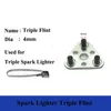 1pc High Quality Special Sparking Stone Replacement Flints For Triangle Welding Spark Lighter 3