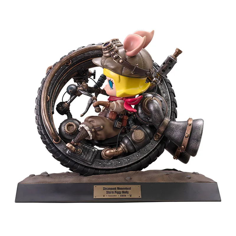 その他 MOLLY STEAM PUNK Piggy Bike POP MART STEAMPUNK MONOWHEELL STORM PIGGY MOLLY Limited