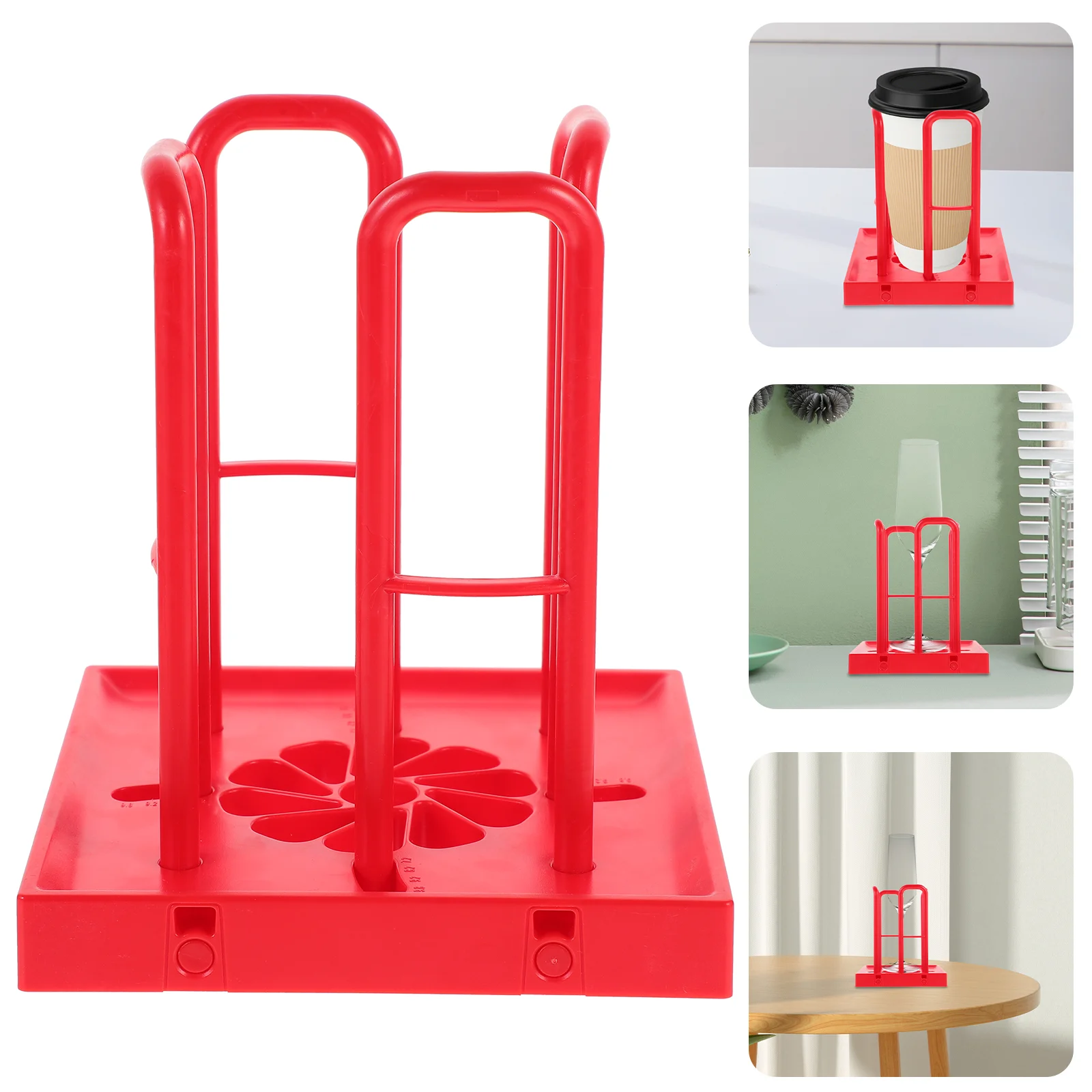 

Paper Cup Storage Rack Home Dispenser Water Disposable Holder Lid Desktop Organizer