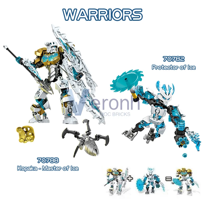 Protector Series Bionicle Warriors Collection Building Blocks Onua
