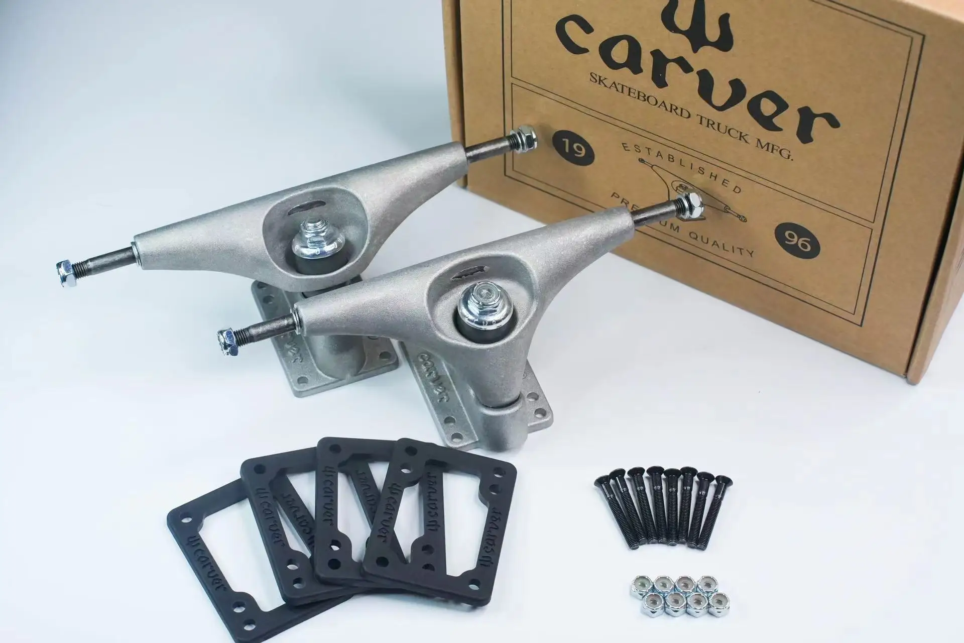 

Carver CX4 Metal Surf Skateboard Truck Longboard Skate Hing Quality Fish Board Parts 169mm Cool Land Cruiser