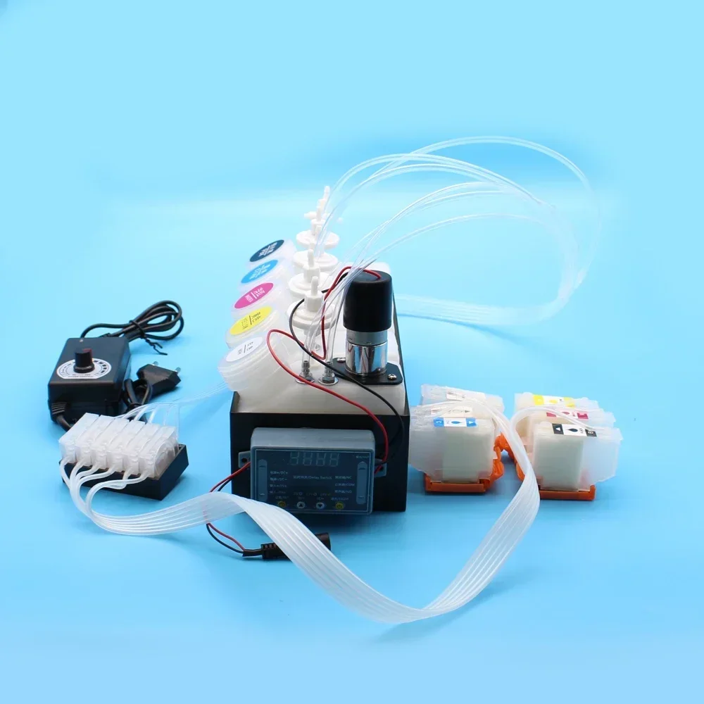 XP-15000 DTF Ink System CISS Kit For Epson White Ink Tank Stirrer Mixer Timer Voltage Adjustable Continuous Supply System