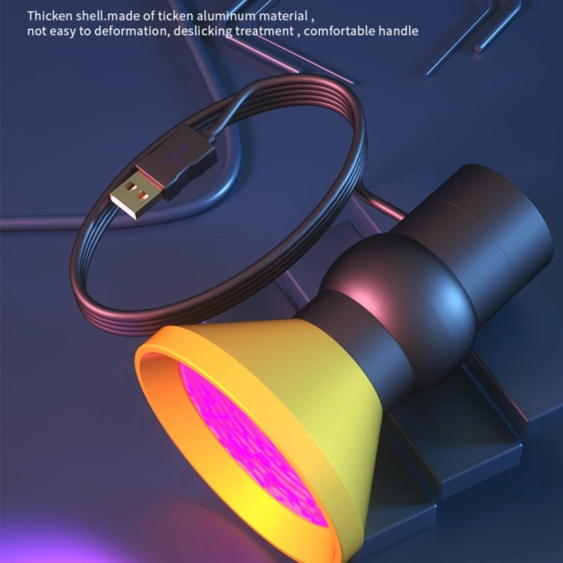 Professional 10W UV Curing Lamp uv curing lamp USB LED Purple Light Plug & Play For Phone Circuit Board Repairing