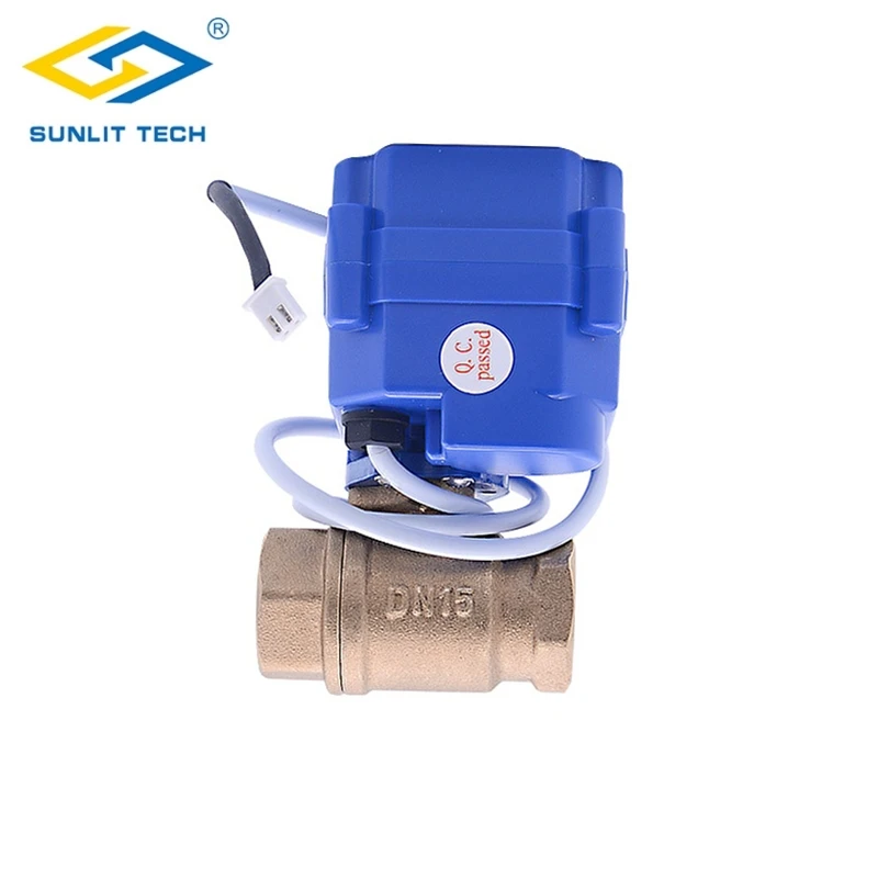 

DN15 DN20 DN25 Smart Valve 1/2" 3/4" 1" Crane for WZ807 Water Leakage Sensor Overflow Detector Pipeline Anti Leak System Valve