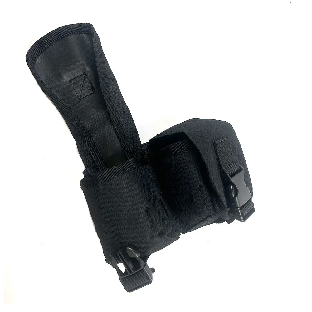 Description Picture 6 of itemMolle Single Double Frag Grenade Pouch EDC Tool Bag Outdoor Hiking Hunting Airsoft Mag Holster Waist Bags M67 LBT Vest Pouches