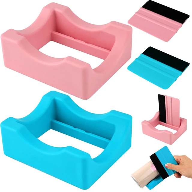 Cup Holder Silicone Cup Cradle Stand Lightweight for Home Kitchen (Pink)