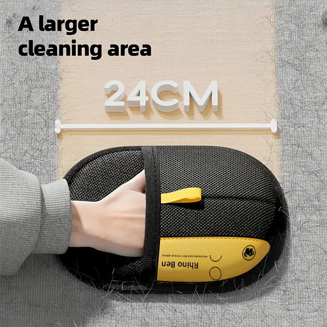 Pet Hair Removal Gloves Brush Brushes Tool Remover Cat Dog Grooming Cleaning Removing Collection Sofa Carpet Clothes House Home 3