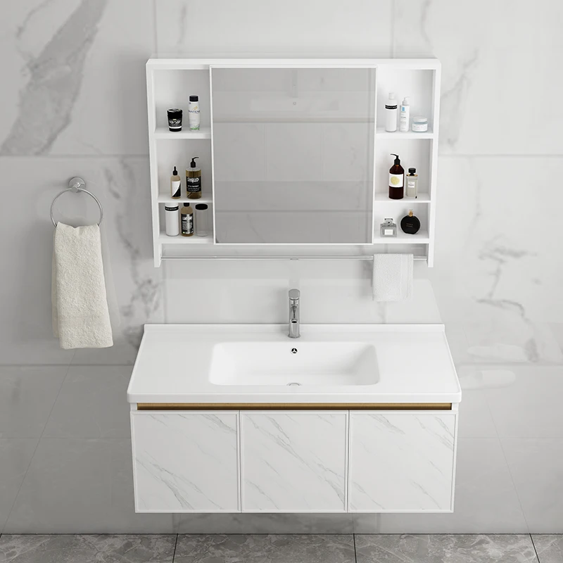 Accessori Armadio Shelfs Armadio Da Bagno Moderno Armadio Armadio Da Bagno In Vetro Mensola A Muro Badezimmer Schrank Mobili Per La Casa Dq