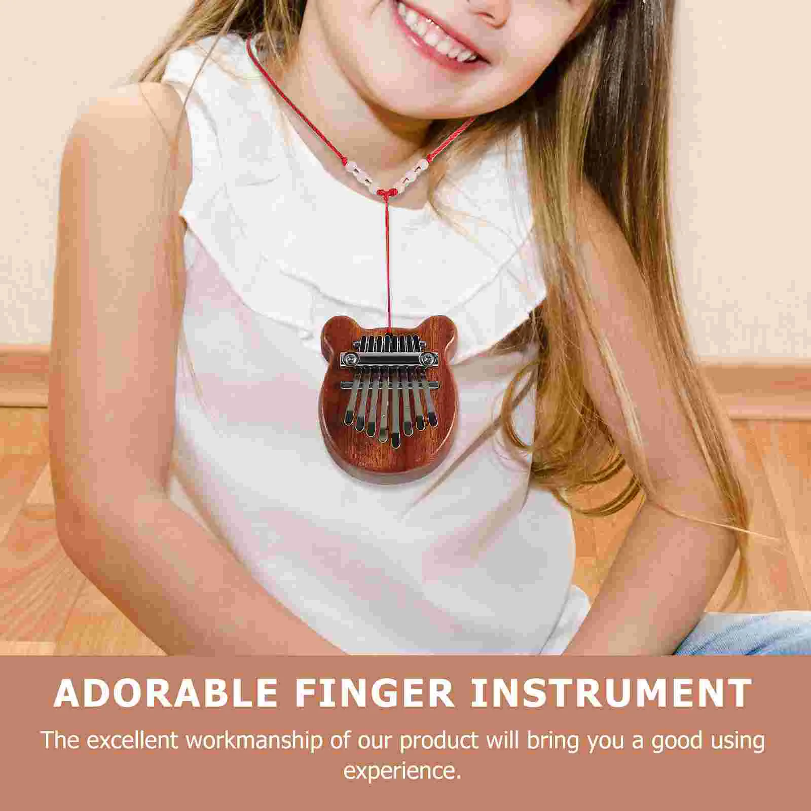 Mini Thumb Piano Adorable Finger Instrument Accessory Interesting Portable Small Musics Supply Toys