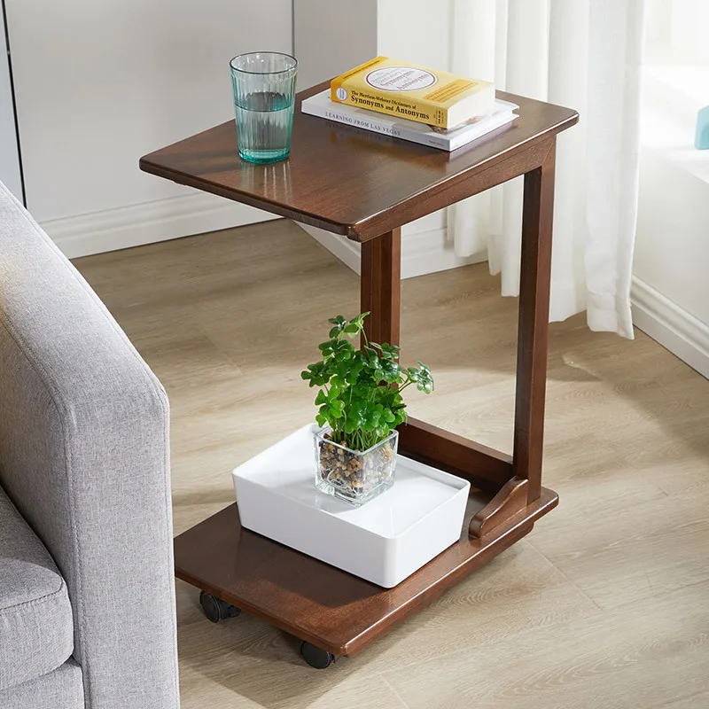 

Coffee Tables Movable Table Desk Mesas Computer Folding Bedside Console Coffee Table Nightstands Home Living Room Furniture Mesa