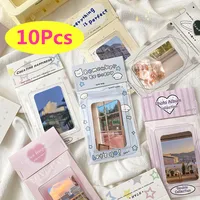 10PCS Paper Card Back Card Head Photo Cardboard Back Card Protective Packaging Packaging Gift Decor INS DIY Cartoon Cute 1
