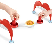 Desktop Pizza Ice Hockey Battle Parent Child Interactive Puzzle Board Game Children's Puzzle Toy 1