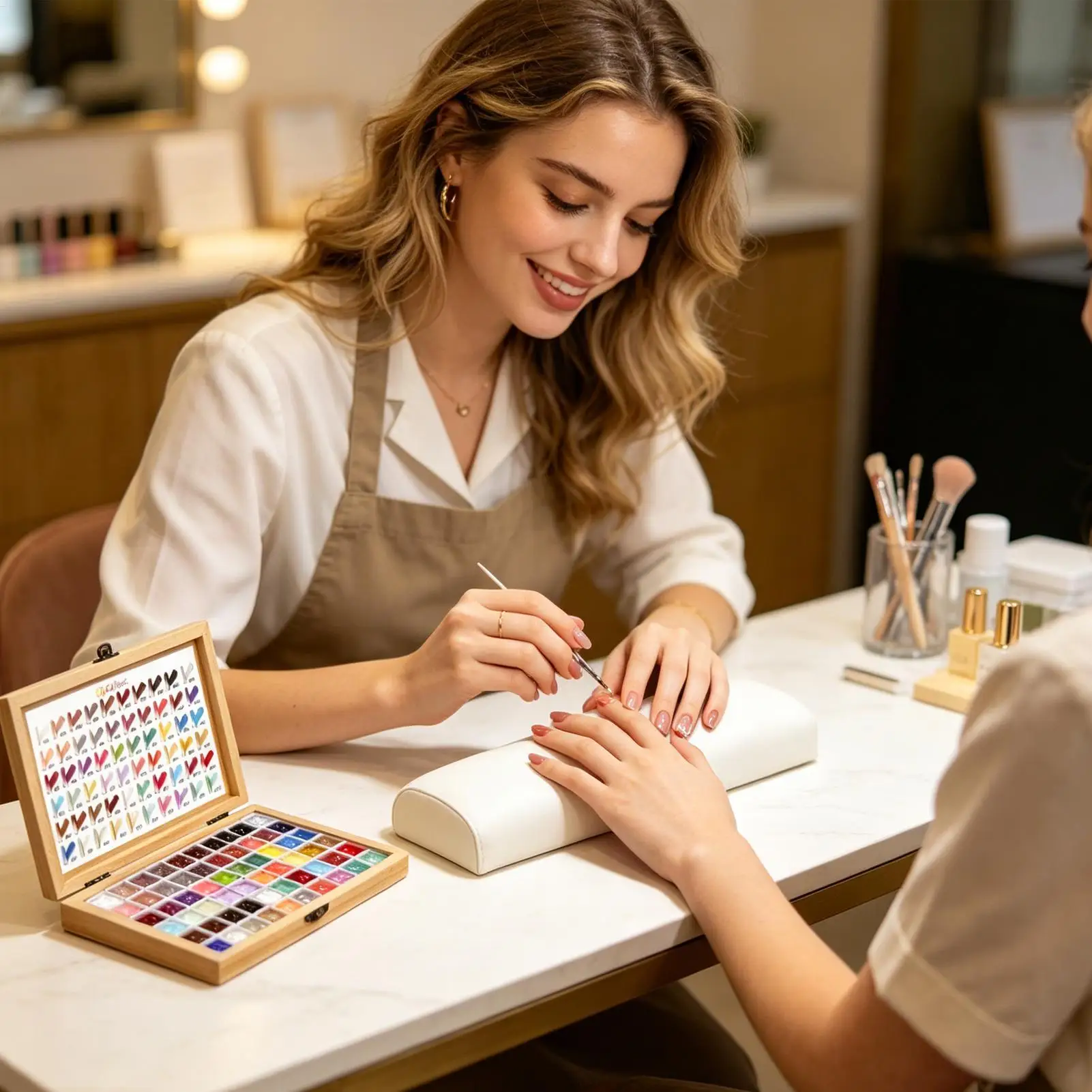 Gel Pat Paint per Unghie 60 Colori Senza Residui Altamente Pigmentato per Casa Viaggio Dormitorio Salone Donne Ragazze Principianti - immagine 3
