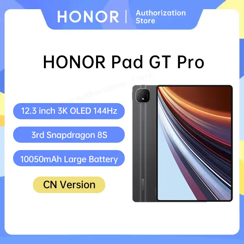 Honor Tablet GT PRO8+258有機ELmagicpencil3 New Google Play Honor Pad GT Pro WIFI Version 12.3inch OLED