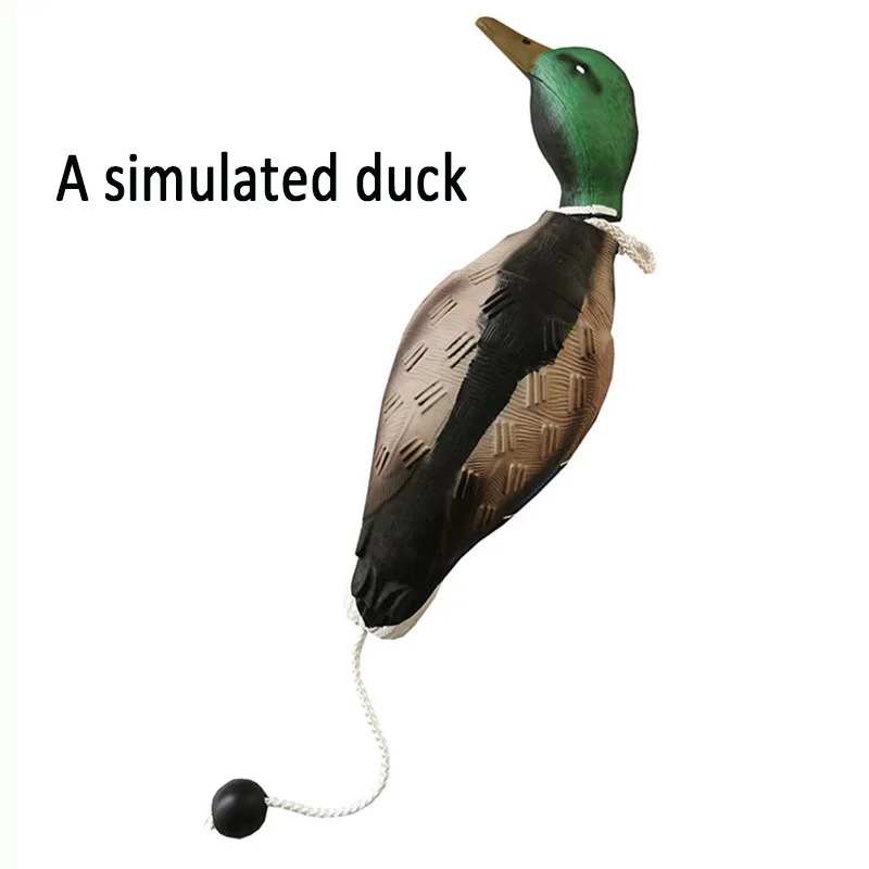 Pet Dog Training Fake Duck The Bird Dummy Teaches Mallard