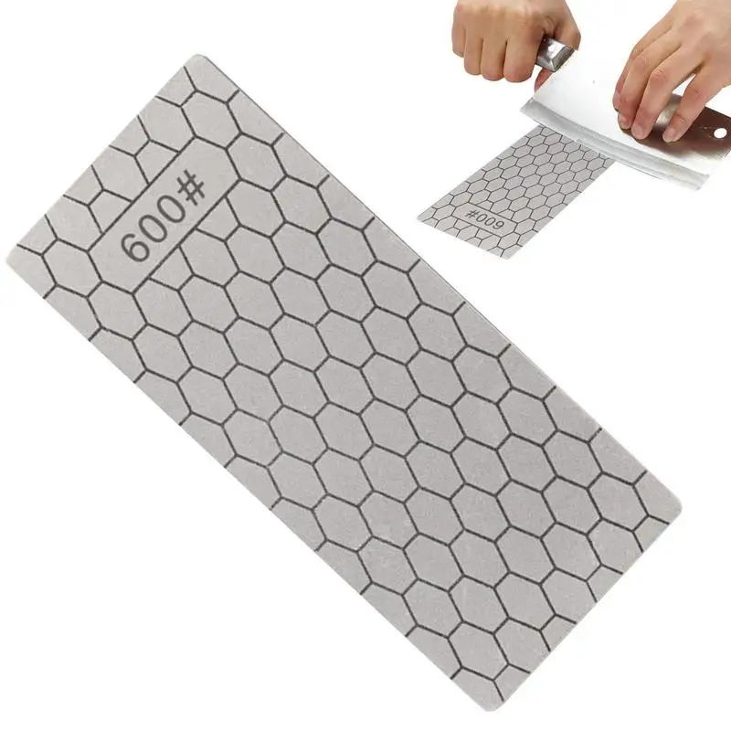 

Knives Sharpening Stone Sturdy Non-Slip Sharpener Plate Whetstone With Honeycomb Surface Knives Sharpening Tool Kitchen Knives