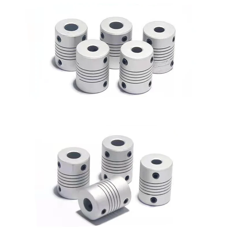 Flexible Coupling D19L25 5x8mm Aluminium Z Axis CNC Motor Jaw