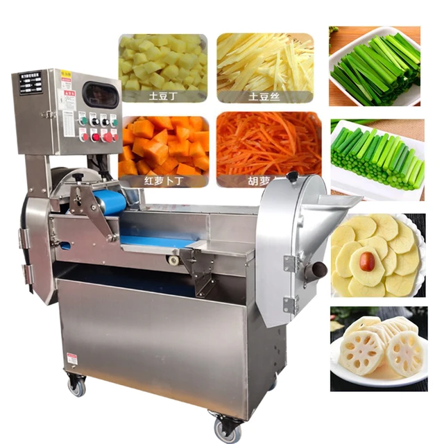 Stainless Steel Multi-Function Vegetable Cutting Machine