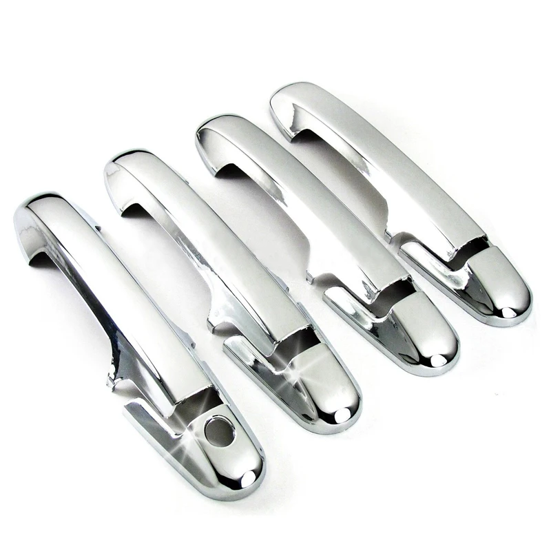 

Обшивка дверной ручки ABS Подходит для Honda Sedan Accord 2003 2004 2005 2006 2007 серебристый