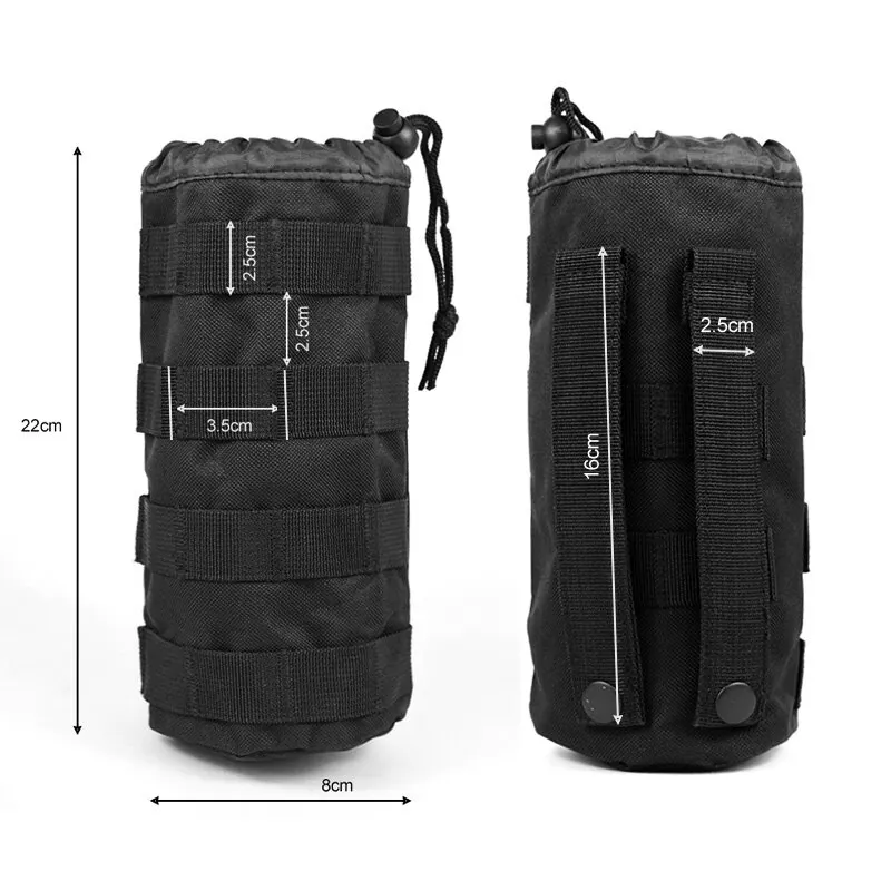 Tactical Water Bottle Bag with Molle System 3
