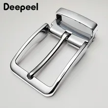 

1Pc Deepeel ID35mm Fashion Men's Pin Belt Buckle Head Alloy Metal Buckles for 33-34mm Belt Silver Gun Men's Apparel Accessories