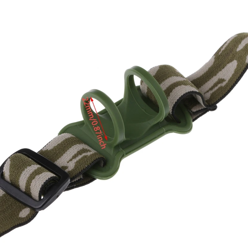 

2 шт. эластичный ремешок на голову с функцией громкой связи для фонарика 22-30 мм