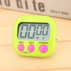 Magnetic Digital LCD Kitchen Countdown Timer with Alarm (Green)