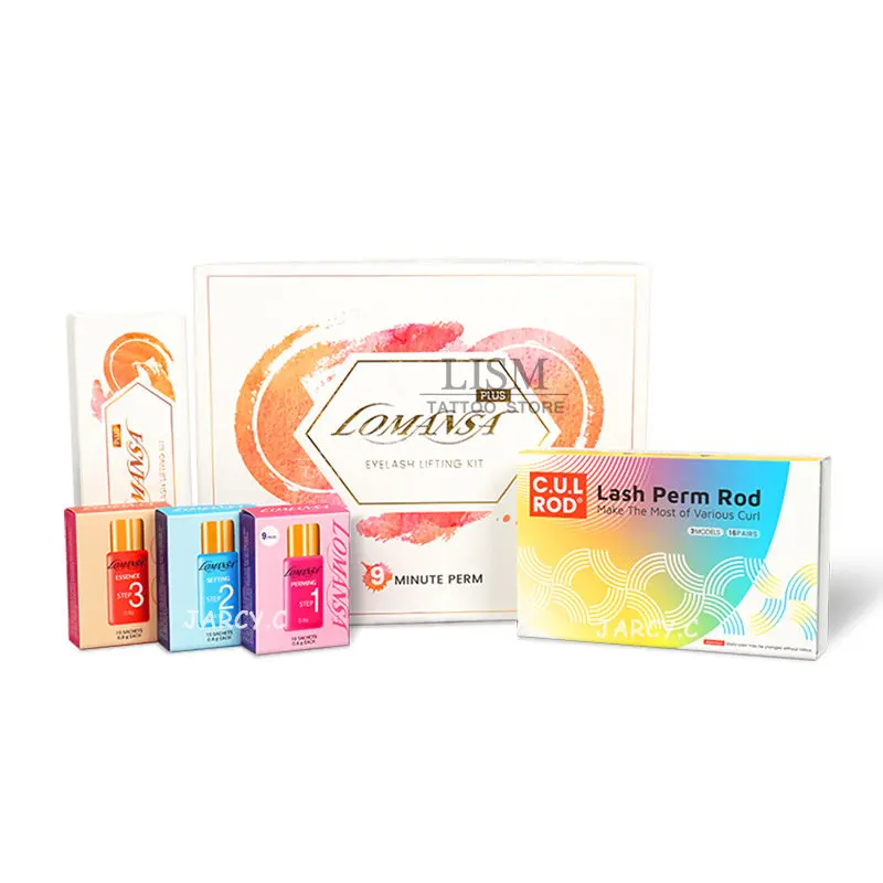 

Lomansa Professional Korea Lash Lifting Kit for Extension Curling Eyelash Enhancem Long Lasting Growth Treatment Eyelashes Set