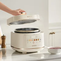 Joyoung 5L Large Capacity Electric Pressure Cooker Enamel Inner Pot Intelligent Rice Cooker Intelligent One Pot Double Galls 2