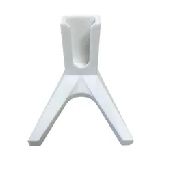 Bike Rear Parking Rack - Convenient Side Frame Stand for Road and Mountain Bikes (WHITE)