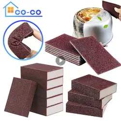 Borracha Removedor De Ferrugem Escova, Limpeza De Panela De Prato, Esmeril Descalcificação Limpo, Esfregue Panelas, Ferramentas De Cozinha, Gadgets Acessórios