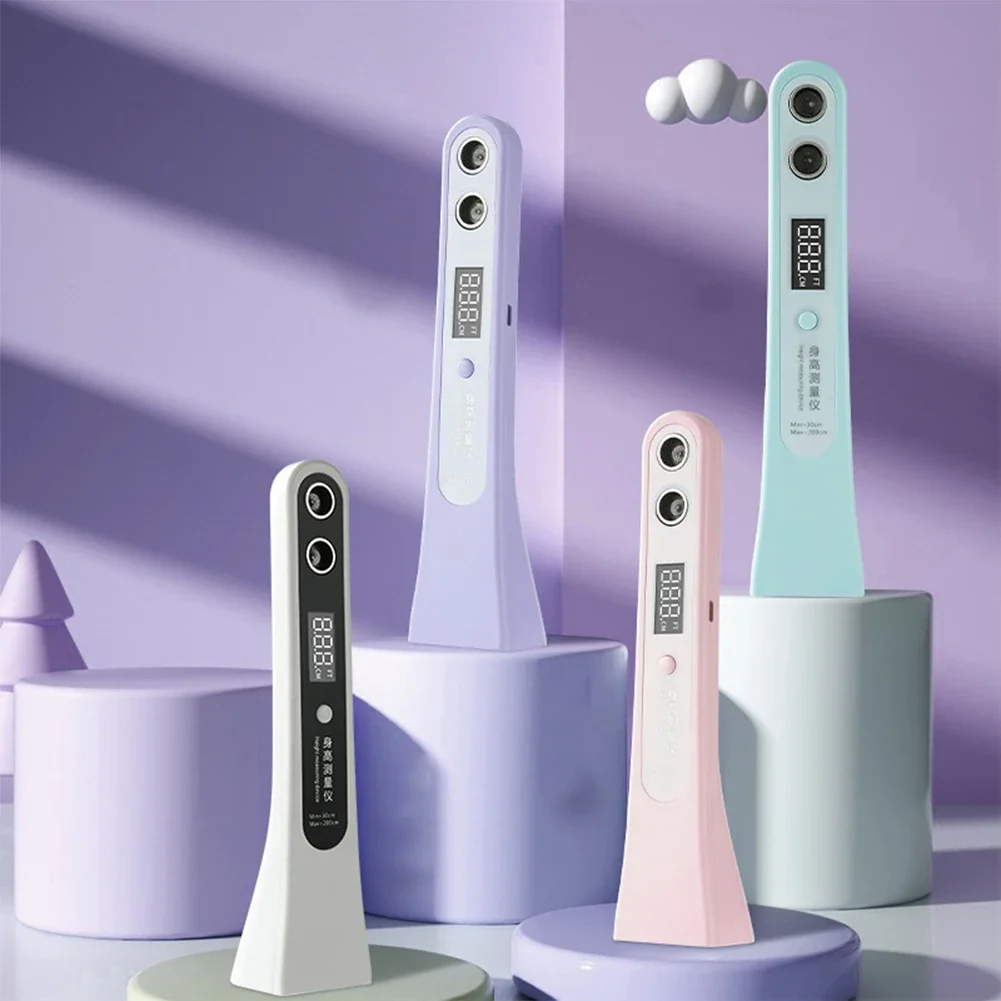 Ultrasound Height Measuring Tool Portable Accurate Smart Height Measurement Scale For Children Adults household Accessories