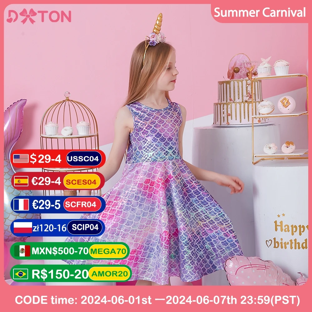 

DXTON/платье принцессы для девочек; Летние детские костюмы в стиле пэчворк; Сетчатые Детские платья для девочек; Вечерние платья-пачки для мал...