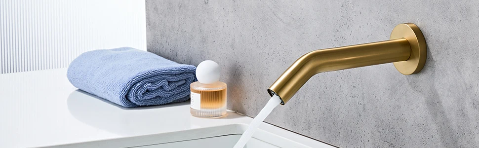 wall mounted touchless faucet