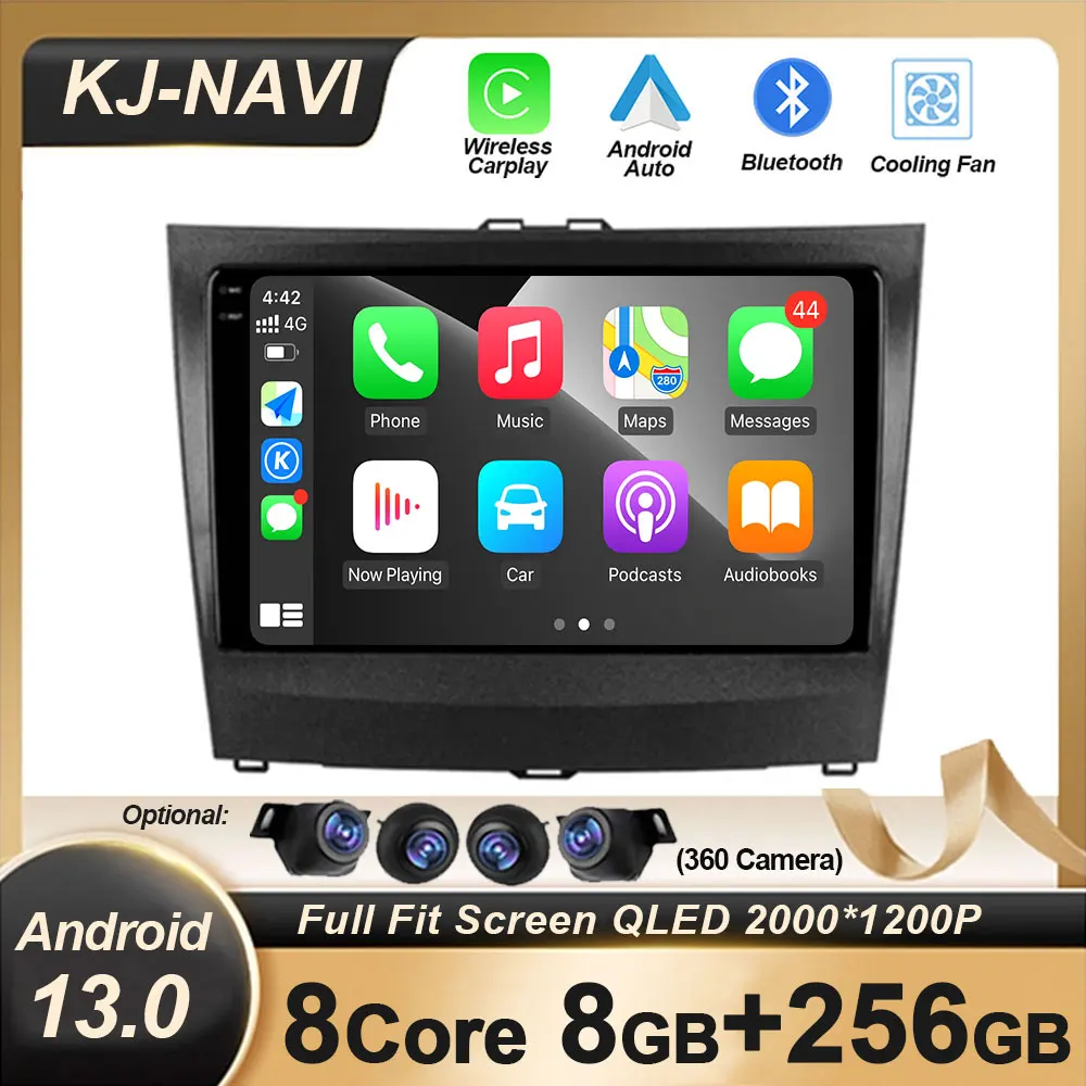 

Автомобильный мультимедийный видеоплеер, автомобильный радиоплеер, навигация, стерео Android 13 для BYD L3 2010 - 2015 4G WIFI BT Carplay FM RDS