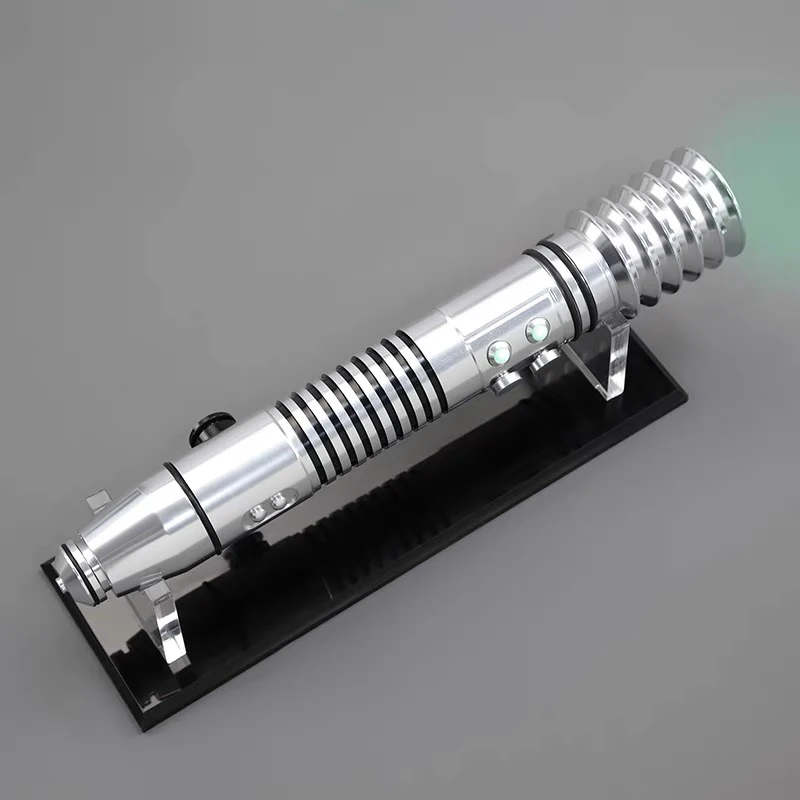 

Kit Fisto duplicate Proffie v2.2 Metal hilt heavy dueling pixel lightsaber with 38 sound fonts